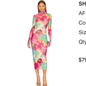 AFRM shailene dress xs
